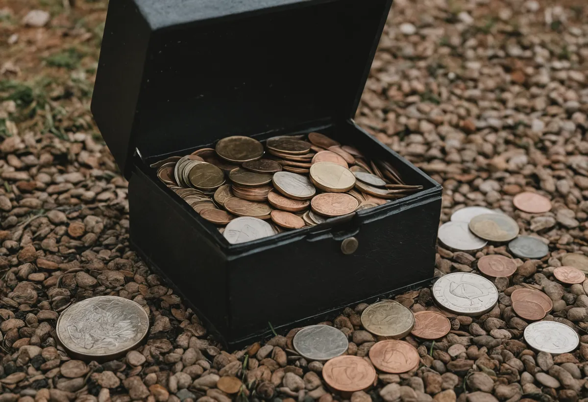 Münzen und Kleingeld-Sammler